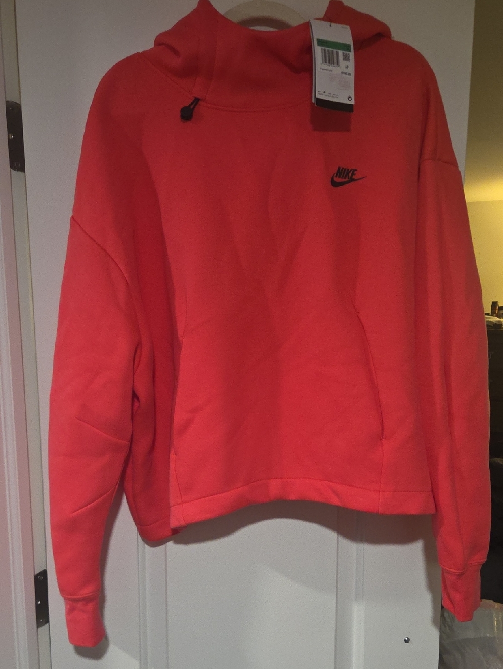 Nike Womens Neon Coral Hoodie NWT